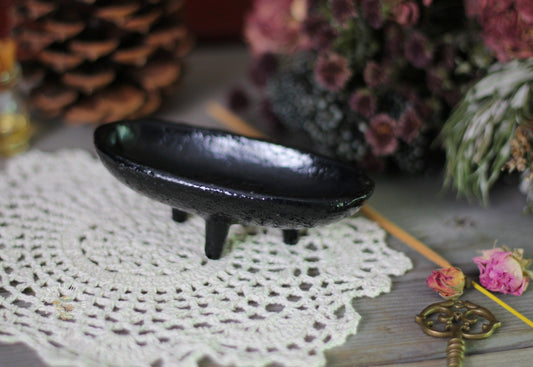 Cast Iron Canoe Smudge Pot and Incense Burner Hecate's Light cast iron, burner, cone, incense stick holder Cast Iron Incense Burner***** Hecate's Light Cast Iron Incense Burner***** Hecate's Light metaphysical occult supplies witchy hecateslight.com witchcraft cottagecore witch gifts metaphysical occult supplies witchy hecateslight.com witchcraft cottagecore witch gifts metaphysical occult supplies witchy hecateslight.com witchcraft cottagecore witch gifts
