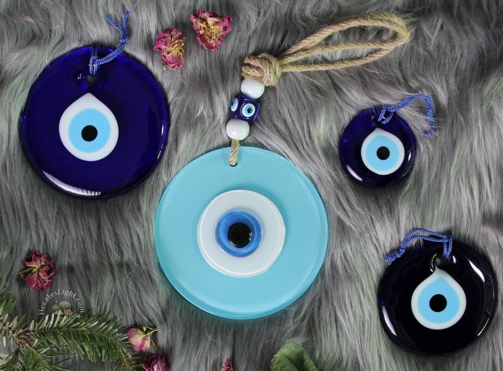 Evil Eye Charm | Glass Amulet Wall Hanging Hecate's Light amulet, charm, evil eye, talisman Evil Eye Charm | Glass Amulet Wall Hanging Hecate's Light amulet, charm, evil eye, talisman metaphysical occult supplies witchy hecateslight.com witchcraft cottagecore witch gifts metaphysical occult supplies witchy hecateslight.com witchcraft cottagecore witch gifts