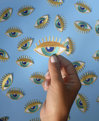 Gold Eye Patch hecates light cottagecore metaphysical occult magic witchcraft tarot oracle cards witch tools