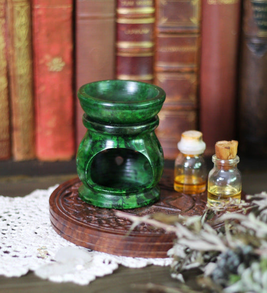 Green Marble Incense Burner Hecate's Light burn, burner, home scent, incense, scent Green Marble Incense Burner Hecate's Light burn, burner, home scent, incense, scent metaphysical occult supplies witchy hecateslight.com witchcraft cottagecore witch gifts metaphysical occult supplies witchy hecateslight.com witchcraft cottagecore witch gifts