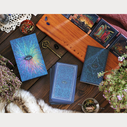 Prisma Visions Tarot Deck hecates light cottagecore metaphysical occult magic witchcraft tarot oracle cards witch tools