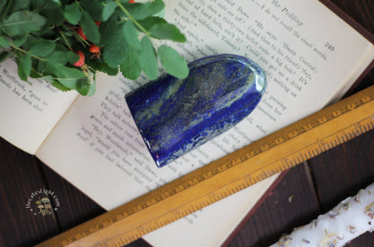 Lapis Lazuli | Medium Standing Freeform Hecate's Light blue, crystal, crystals, lapis, lapis lazuli Standing Lapis Lazuli Freeform Hecate's Light blue, crystal, crystals, lapis, lapis lazuli metaphysical occult supplies witchy hecateslight.com witchcraft cottagecore witch gifts metaphysical occult supplies witchy hecateslight.com witchcraft cottagecore witch gifts