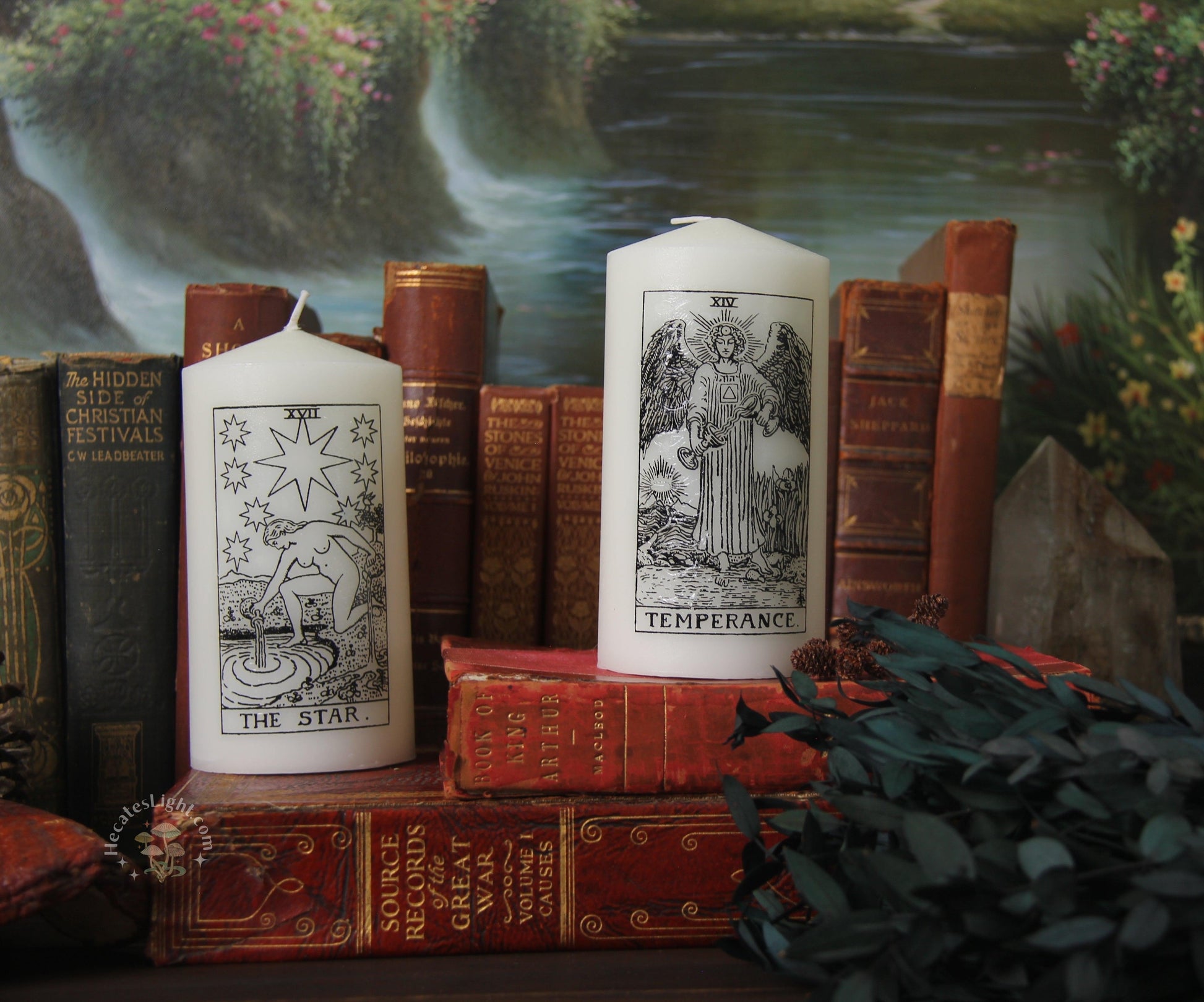 Tarot Pillar Altar Candle Hecate's Light altar tarot pillar candle, white candle Tarot Pillar Altar Candle Hecate's Light altar tarot pillar candle, white candle metaphysical occult supplies witchy hecateslight.com witchcraft cottagecore witch gifts metaphysical occult supplies witchy hecateslight.com witchcraft cottagecore witch gifts