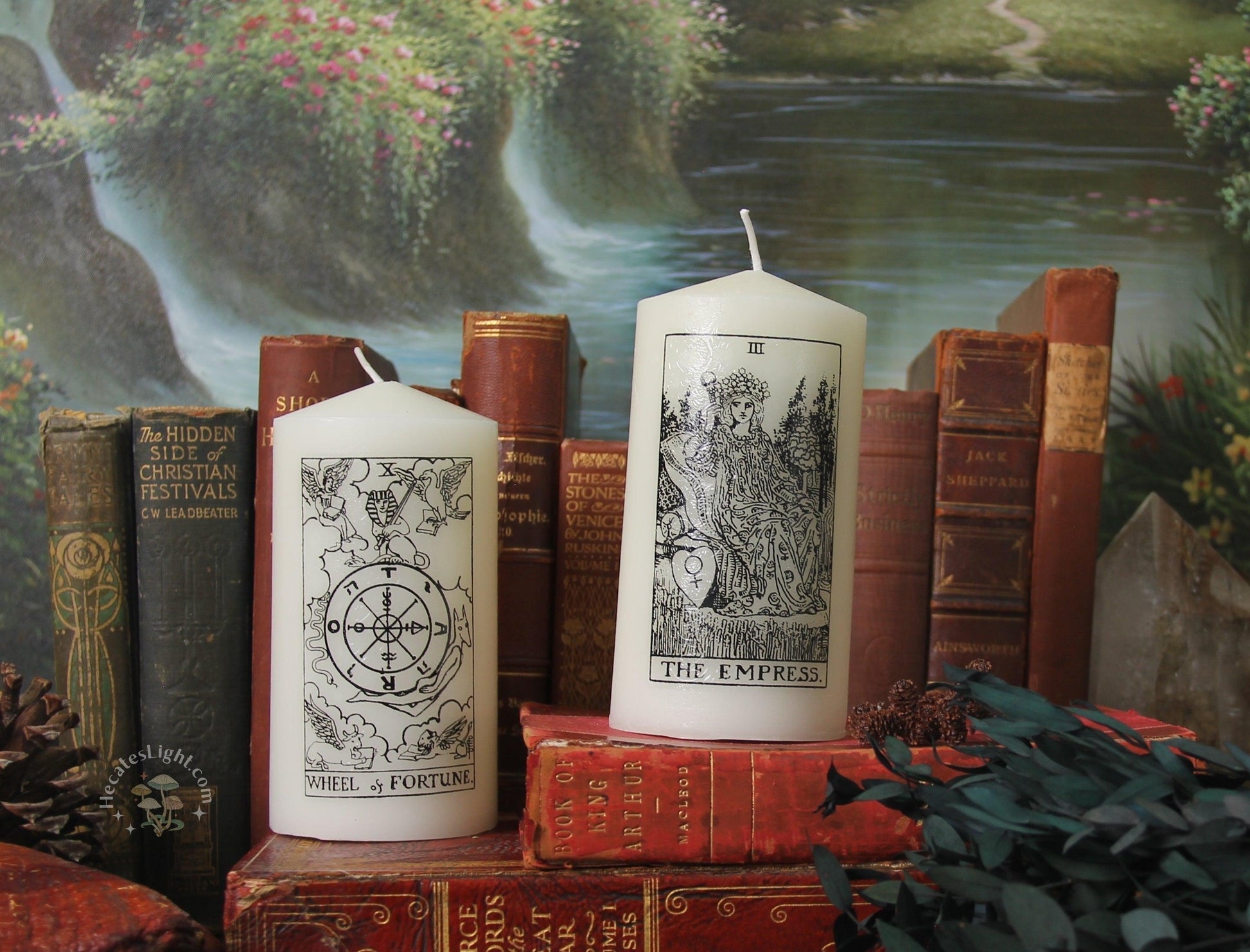 Tarot Pillar Altar Candle Hecate's Light altar tarot pillar candle, white candle Tarot Pillar Altar Candle Hecate's Light altar tarot pillar candle, white candle metaphysical occult supplies witchy hecateslight.com witchcraft cottagecore witch gifts metaphysical occult supplies witchy hecateslight.com witchcraft cottagecore witch gifts