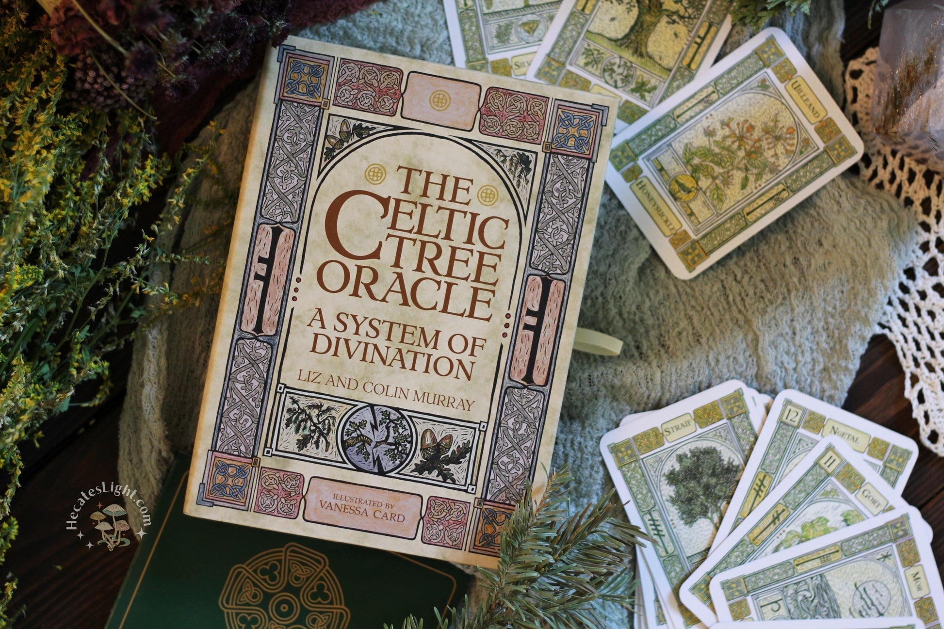 The Celtic Tree Oracle | A System of Divination Hecate's Light canada, canada cards, celtic, divination, divination tool, oracle, oracle deck, tarot card, tree The Celtic Tree Oracle | A System of Divination Hecate's Light calgary, canada, canada cards, celtic, divination, divination tool, oracle, oracle deck, tarot card, tree metaphysical occult supplies witchy hecateslight.com witchcraft cottagecore witch gifts metaphysical occult supplies witchy hecateslight.com witchcraft cottagecore witch gifts